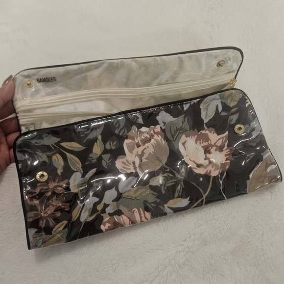 Samsonite Travel Jewelry Holder Case Bag Women Floral Print. - Picture 4 of 7